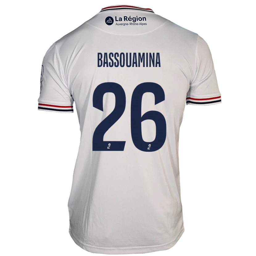 Danxen Kid Mons Bassouamina #26 White Away Jersey 2024/25 T-Shirt