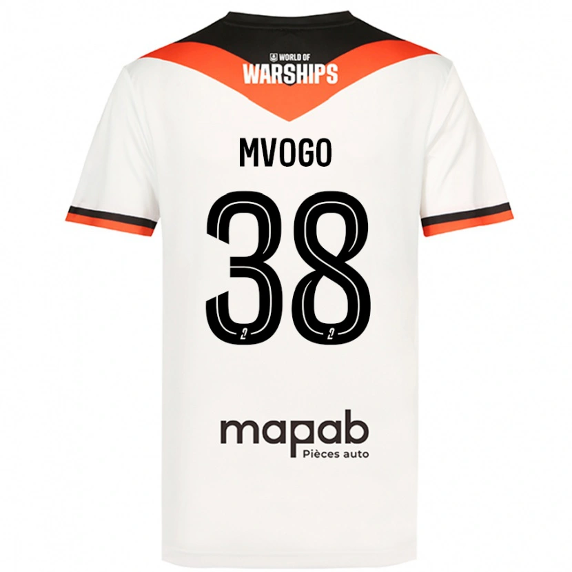 Danxen Kid Yvon Mvogo #38 White Away Jersey 2024/25 T-Shirt