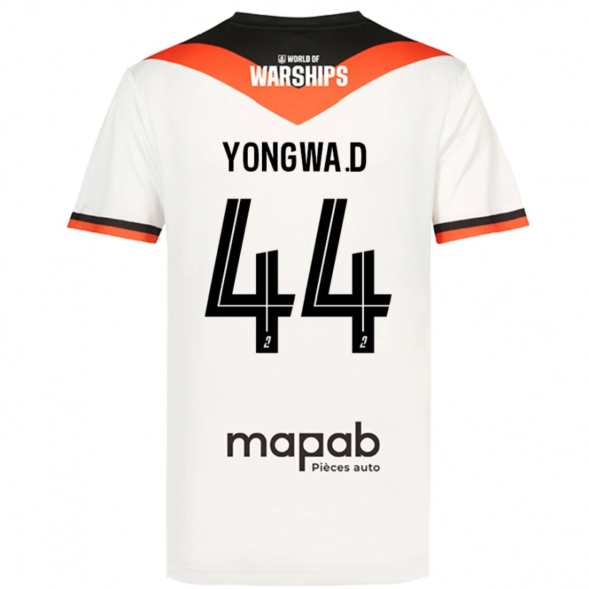 Danxen Kid Darlin Yongwa #44 White Away Jersey 2024/25 T-Shirt