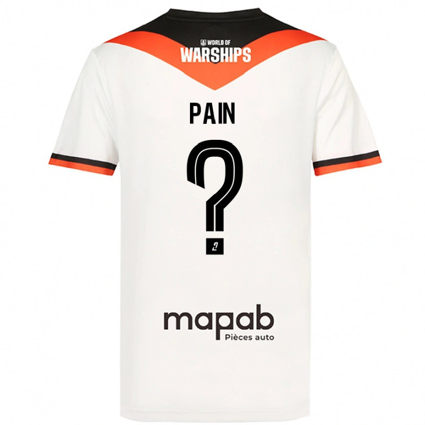 Danxen Kid Ilan Pain #0 White Away Jersey 2024/25 T-Shirt