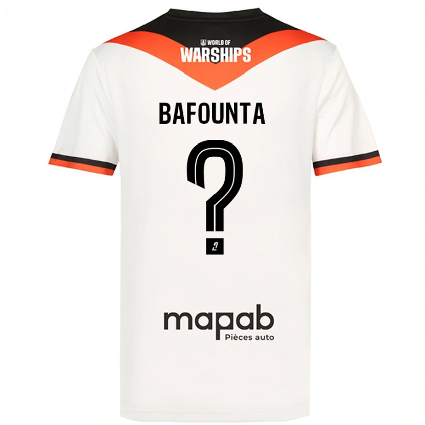 Danxen Kid Kamal Bafounta #0 White Away Jersey 2024/25 T-Shirt