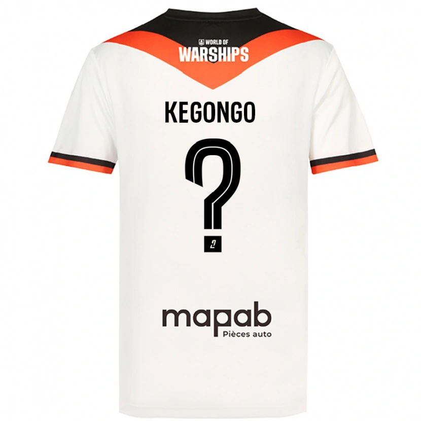 Danxen Kid Clarence Kegongo #0 White Away Jersey 2024/25 T-Shirt