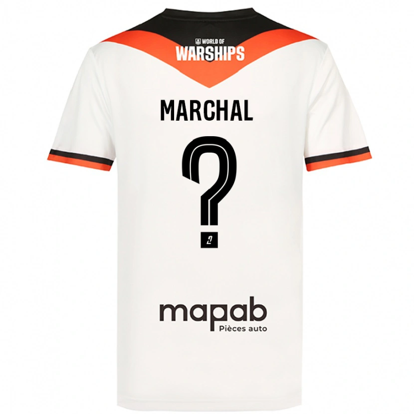 Danxen Kid Noam Marchal #0 White Away Jersey 2024/25 T-Shirt