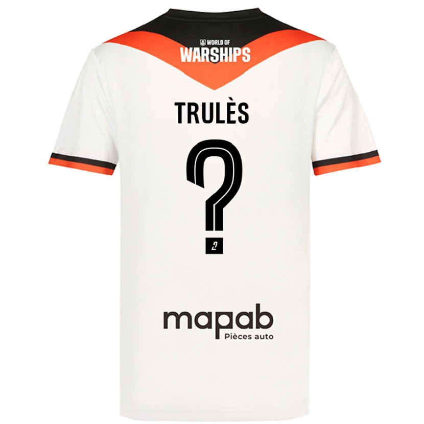 Danxen Kid Rayann Trulès #0 White Away Jersey 2024/25 T-Shirt