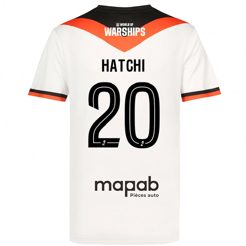 Danxen Kid Jérémy Hatchi #20 White Away Jersey 2024/25 T-Shirt