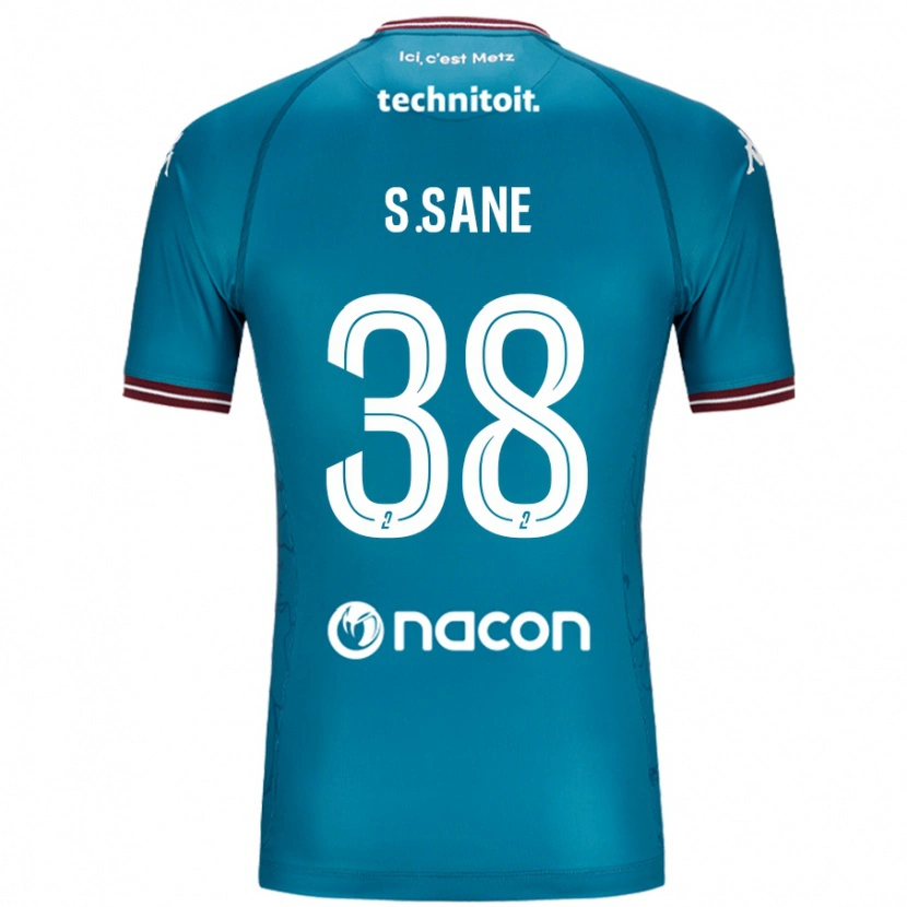 Danxen Kid Sadibou Sané #38 Bleu Petrole Away Jersey 2024/25 T-Shirt