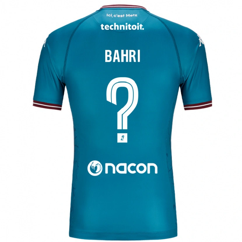 Danxen Kid Wassim Bahri #0 Bleu Petrole Away Jersey 2024/25 T-Shirt