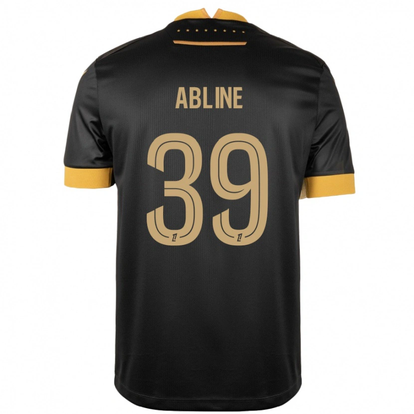 Danxen Kid Matthis Abline #39 Black Brown Away Jersey 2024/25 T-Shirt