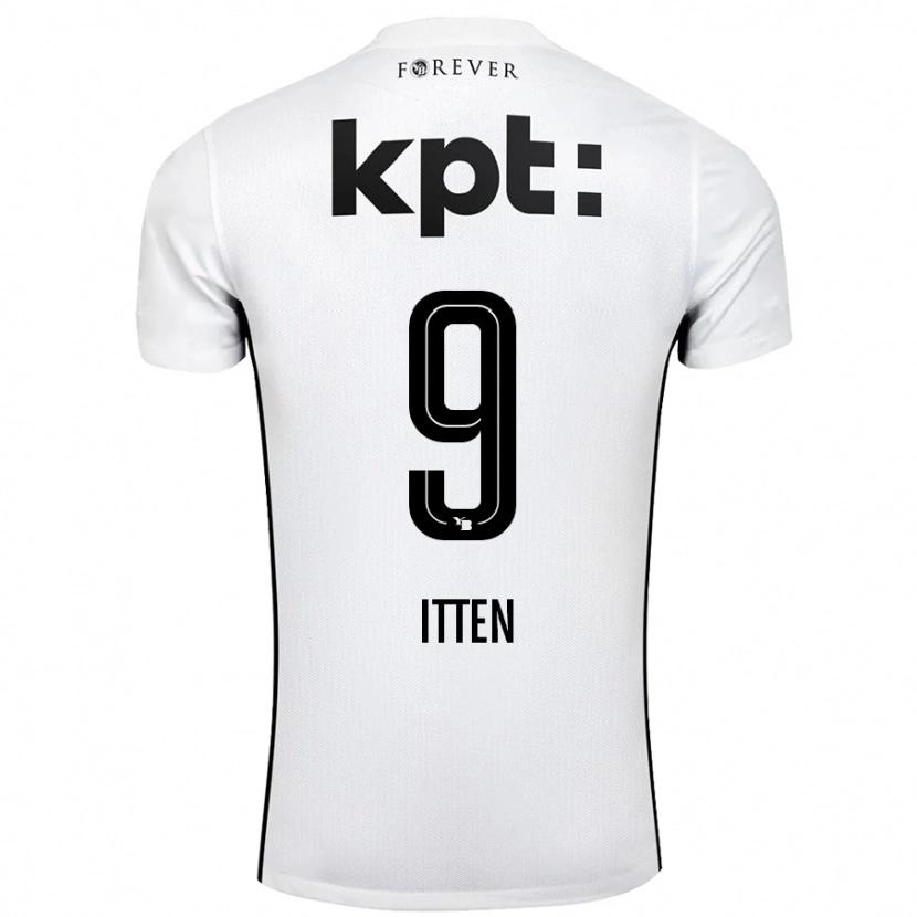 Danxen Kid Cedric Itten #9 White Black Away Jersey 2024/25 T-Shirt