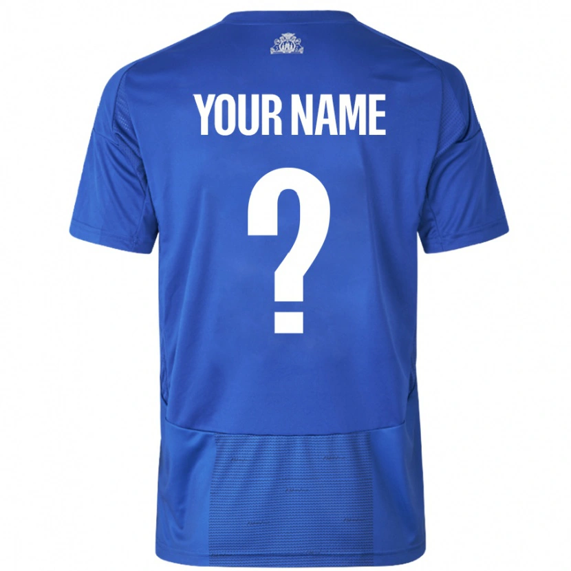 Danxen Kid Your Name #0 White Blue Away Jersey 2024/25 T-Shirt