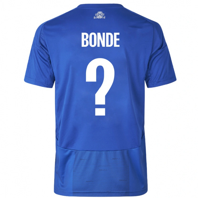 Danxen Kid Rode Bonde #0 White Blue Away Jersey 2024/25 T-Shirt