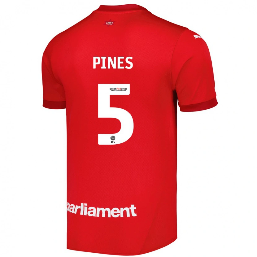 Danxen Men Donovan Pines #5 Red Home Jersey 2024/25 T-Shirt