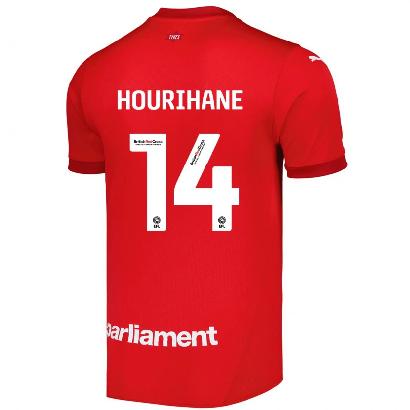 Danxen Men Conor Hourihane #14 Red Home Jersey 2024/25 T-Shirt