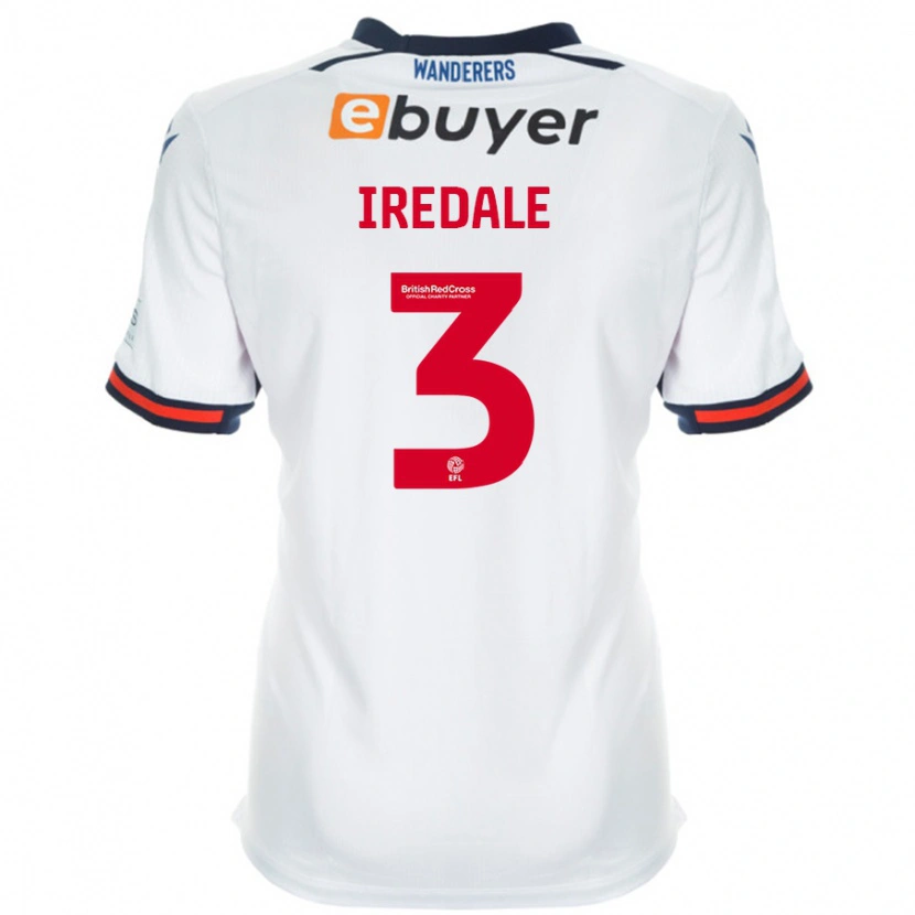 Danxen Men Jack Iredale #3 White Home Jersey 2024/25 T-Shirt