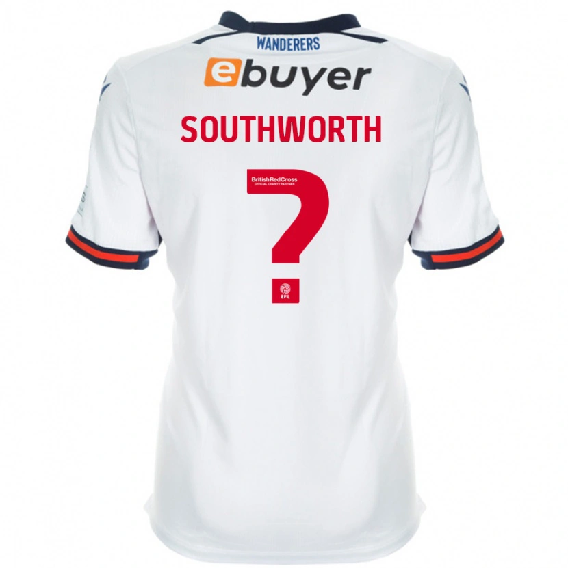 Danxen Men Ellie Southworth #0 White Home Jersey 2024/25 T-Shirt