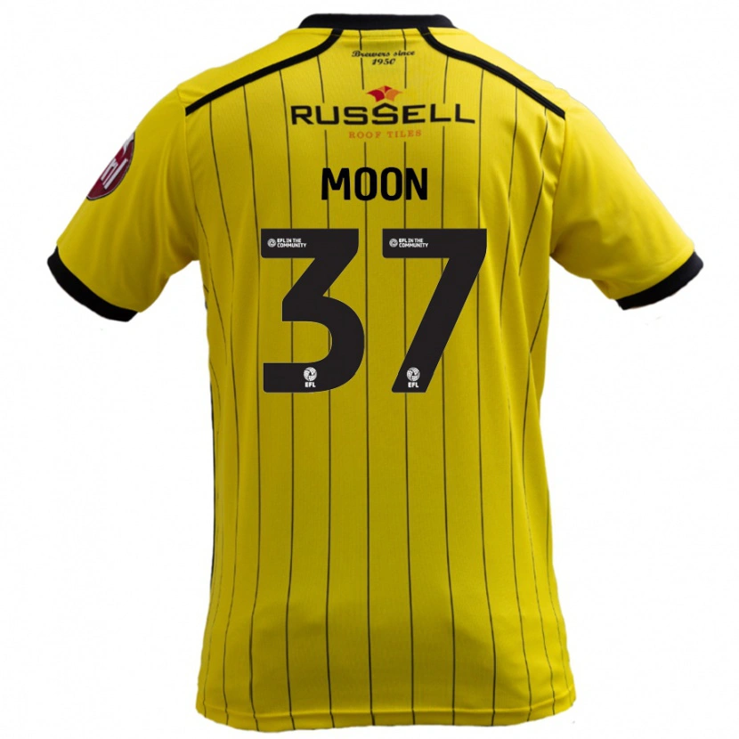 Danxen Men Jasper Moon #37 Yellow Home Jersey 2024/25 T-Shirt