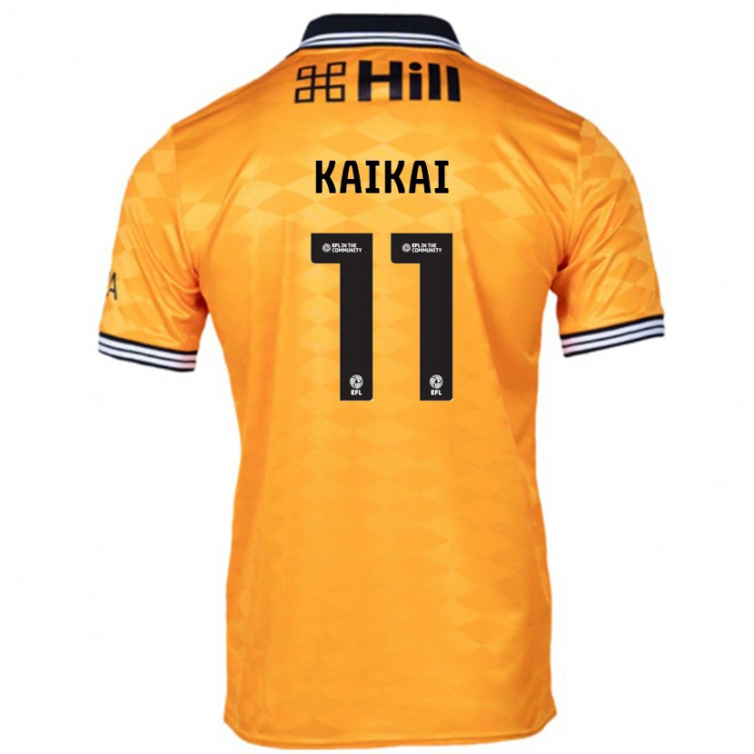 Danxen Men Sullay Kaikai #11 Orange Home Jersey 2024/25 T-Shirt