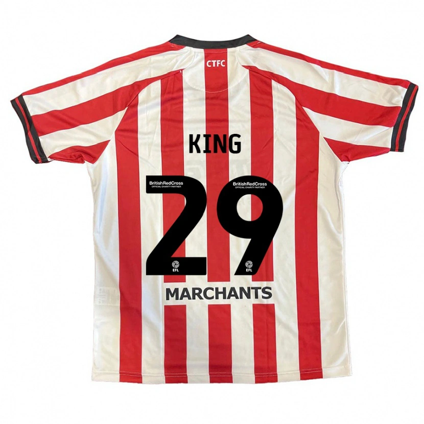 Danxen Men Tom King #29 Red White Home Jersey 2024/25 T-Shirt