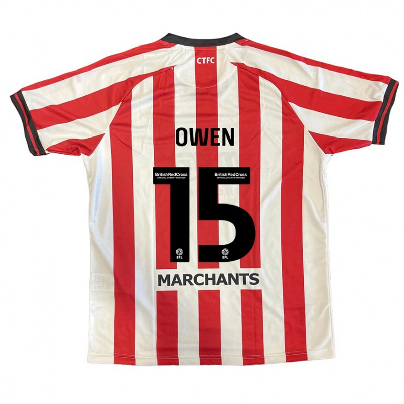 Danxen Men Emily Owen #15 Red White Home Jersey 2024/25 T-Shirt