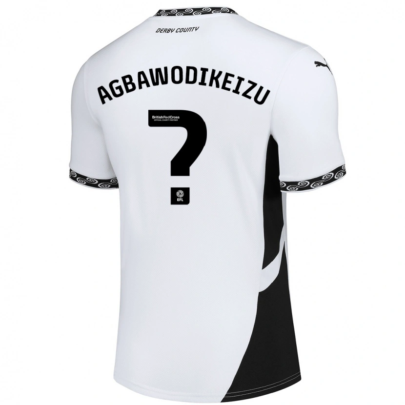 Danxen Men Charles Ebuka Agbawodikeizu #0 White Black Home Jersey 2024/25 T-Shirt