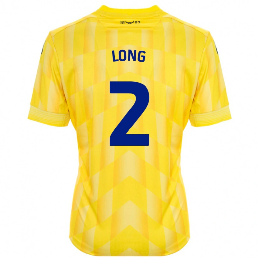 Danxen Men Sam Long #2 Yellow Home Jersey 2024/25 T-Shirt