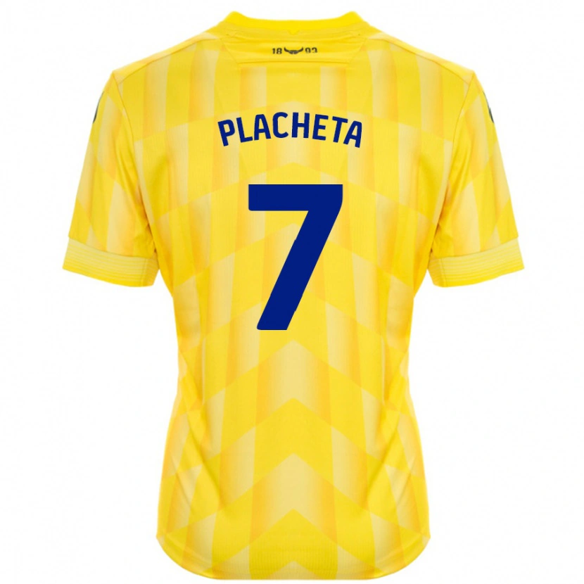 Danxen Men Przemyslaw Placheta #7 Yellow Home Jersey 2024/25 T-Shirt