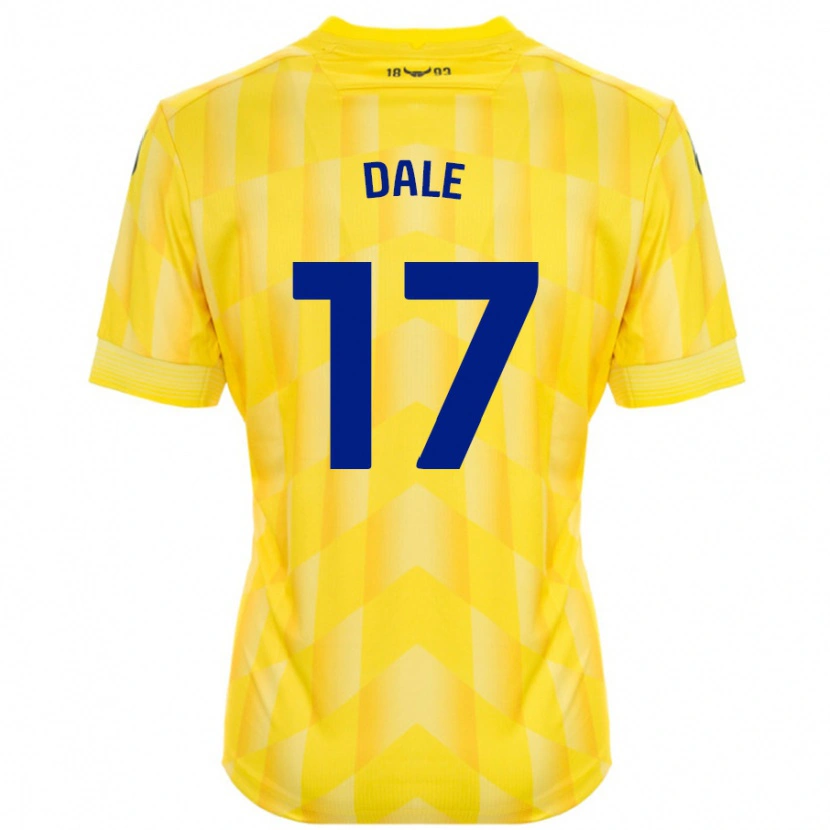 Danxen Men Owen Dale #17 Yellow Home Jersey 2024/25 T-Shirt