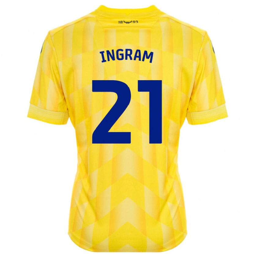 Danxen Men Matt Ingram #21 Yellow Home Jersey 2024/25 T-Shirt