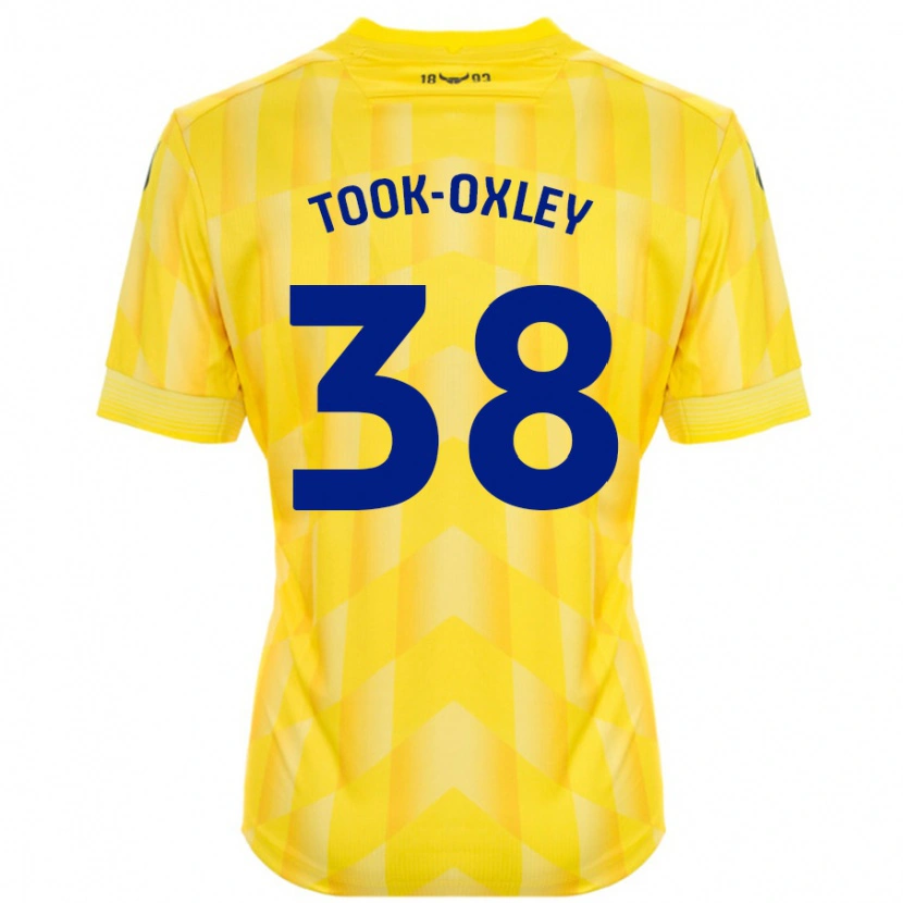 Danxen Men Zaide Took-Oxley #38 Yellow Home Jersey 2024/25 T-Shirt