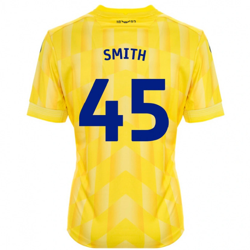 Danxen Men Max Smith #45 Yellow Home Jersey 2024/25 T-Shirt