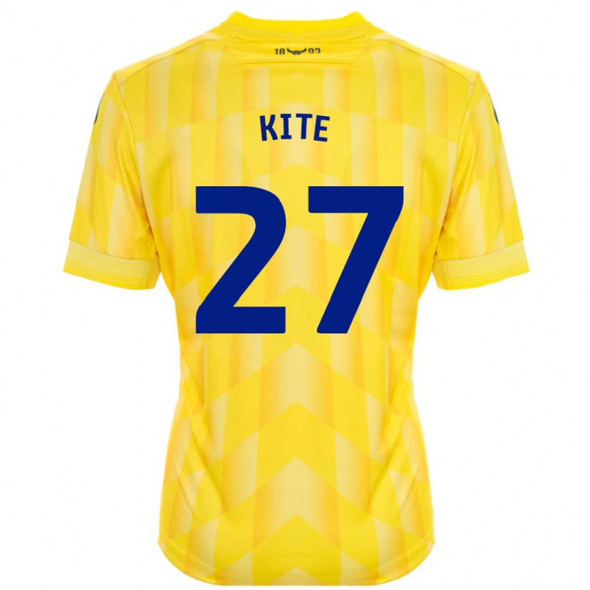 Danxen Men Rose Kite #27 Yellow Home Jersey 2024/25 T-Shirt