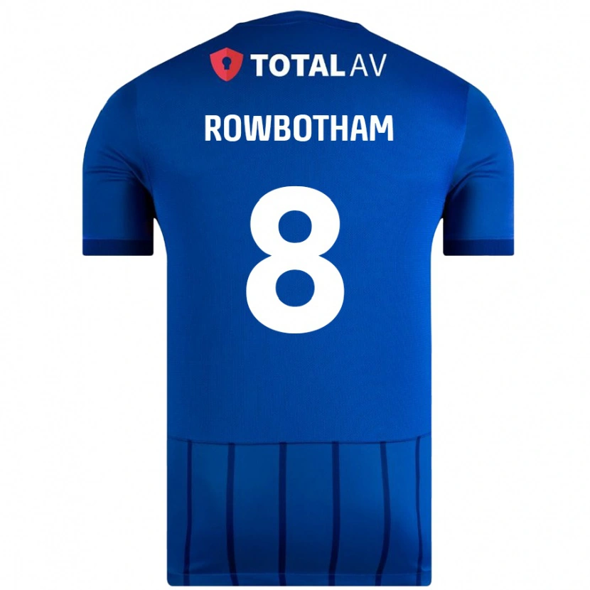 Danxen Men Ava Rowbotham #8 Blue Home Jersey 2024/25 T-Shirt