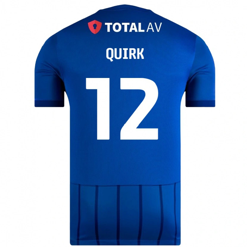 Danxen Men Sophie Quirk #12 Blue Home Jersey 2024/25 T-Shirt