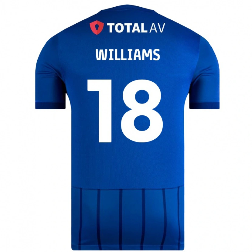 Danxen Men Scarlett Williams #18 Blue Home Jersey 2024/25 T-Shirt