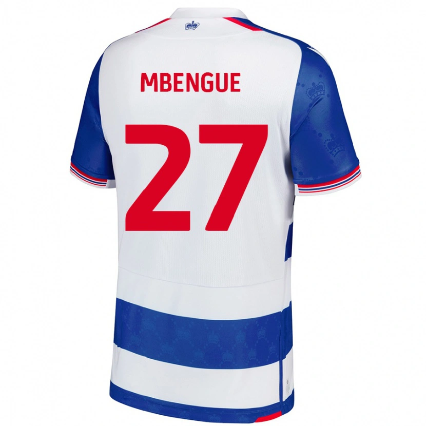 Danxen Men Amadou Salif Mbengue #27 Blue White Home Jersey 2024/25 T-Shirt