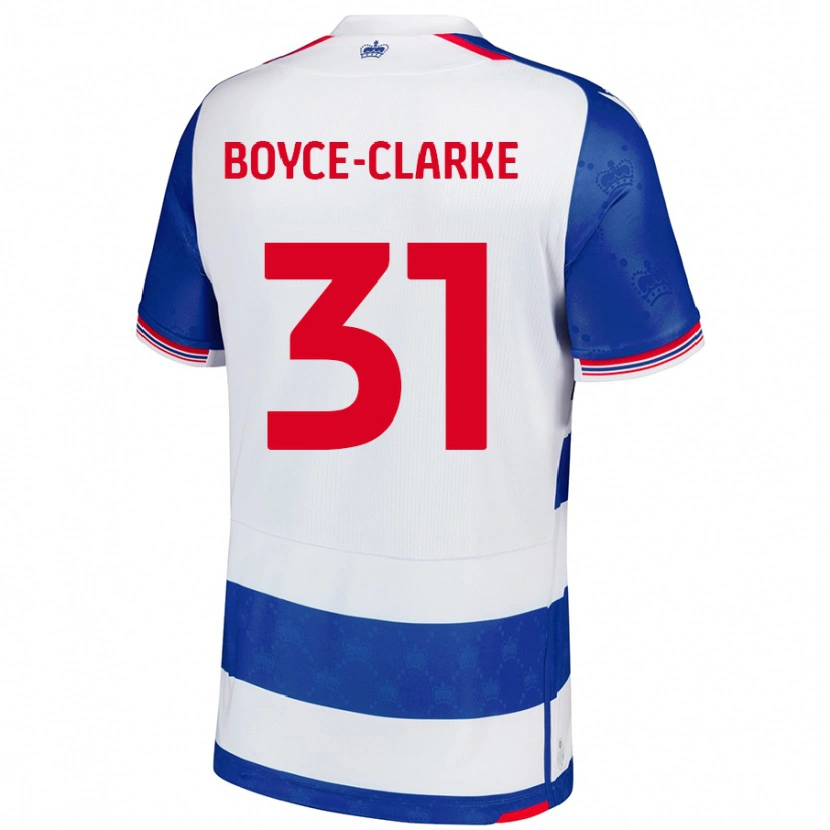 Danxen Men Coniah Boyce-Clarke #31 Blue White Home Jersey 2024/25 T-Shirt