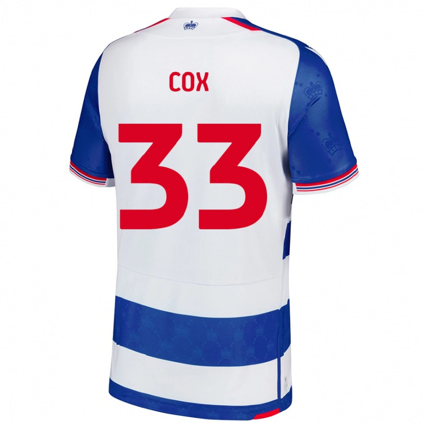 Danxen Men Bella Cox #33 Blue White Home Jersey 2024/25 T-Shirt