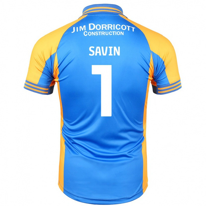 Danxen Men Toby Savin #1 Blue Amber Home Jersey 2024/25 T-Shirt