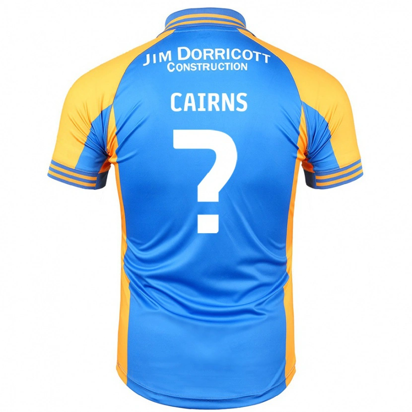 Danxen Men Karsten Cairns #0 Blue Amber Home Jersey 2024/25 T-Shirt