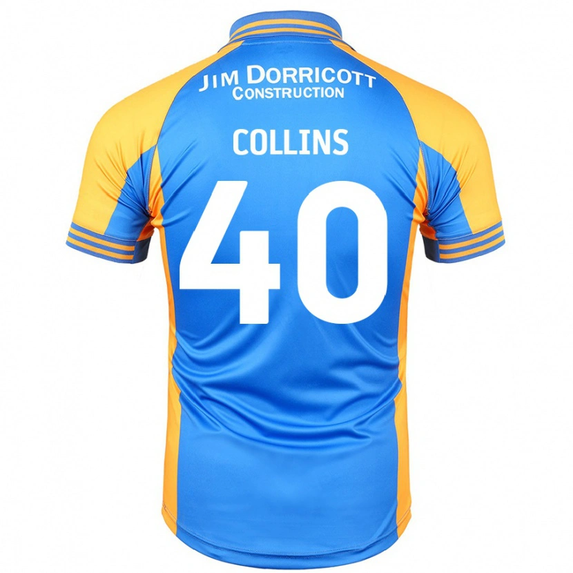 Danxen Men Jude Collins #40 Blue Amber Home Jersey 2024/25 T-Shirt