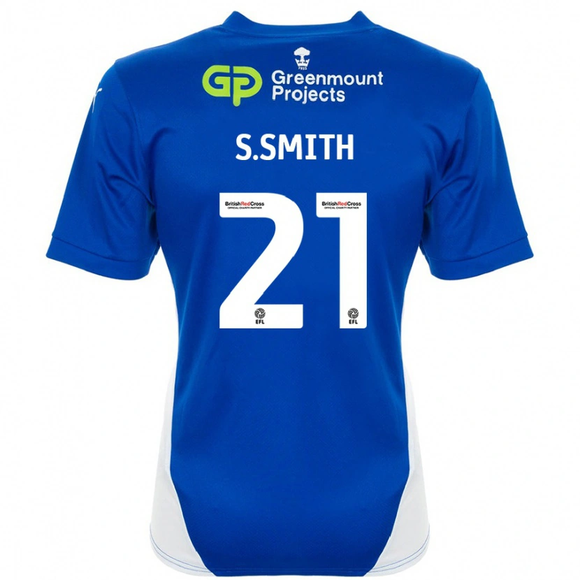 Danxen Men Scott Smith #21 Blue White Home Jersey 2024/25 T-Shirt