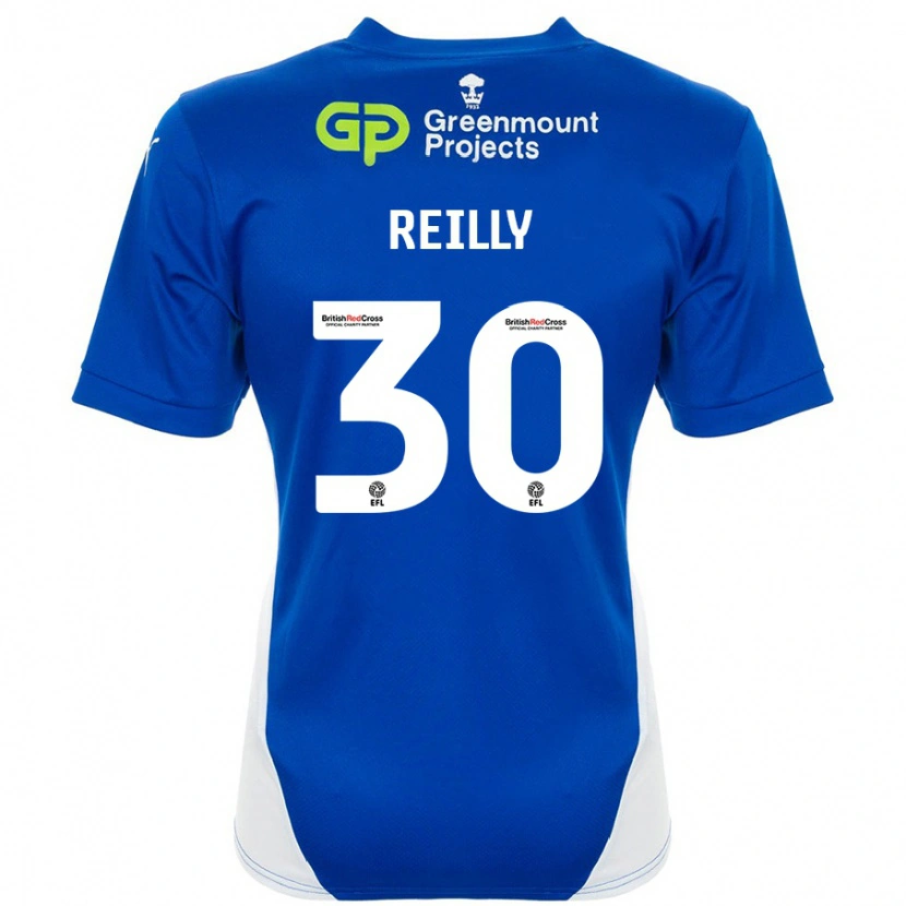 Danxen Men Jack Reilly #30 Blue White Home Jersey 2024/25 T-Shirt