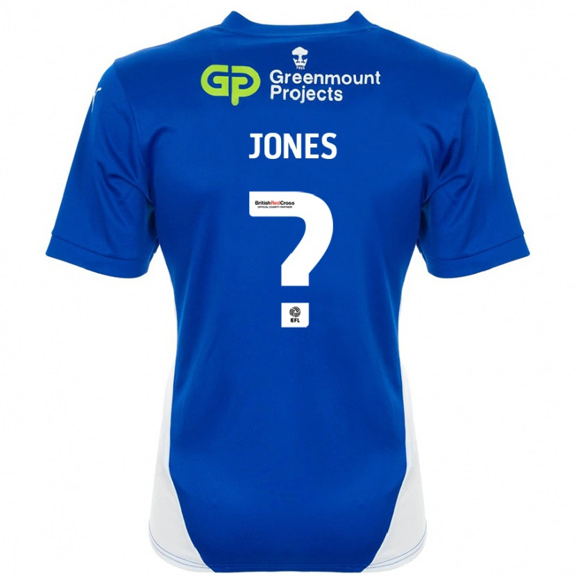 Danxen Men Callum Jones #0 Blue White Home Jersey 2024/25 T-Shirt