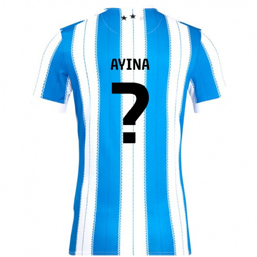 Danxen Men Loick Ayina #0 Blue White Home Jersey 2024/25 T-Shirt