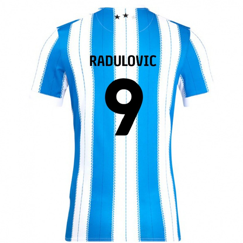 Danxen Men Bojan Radulovic #9 Blue White Home Jersey 2024/25 T-Shirt