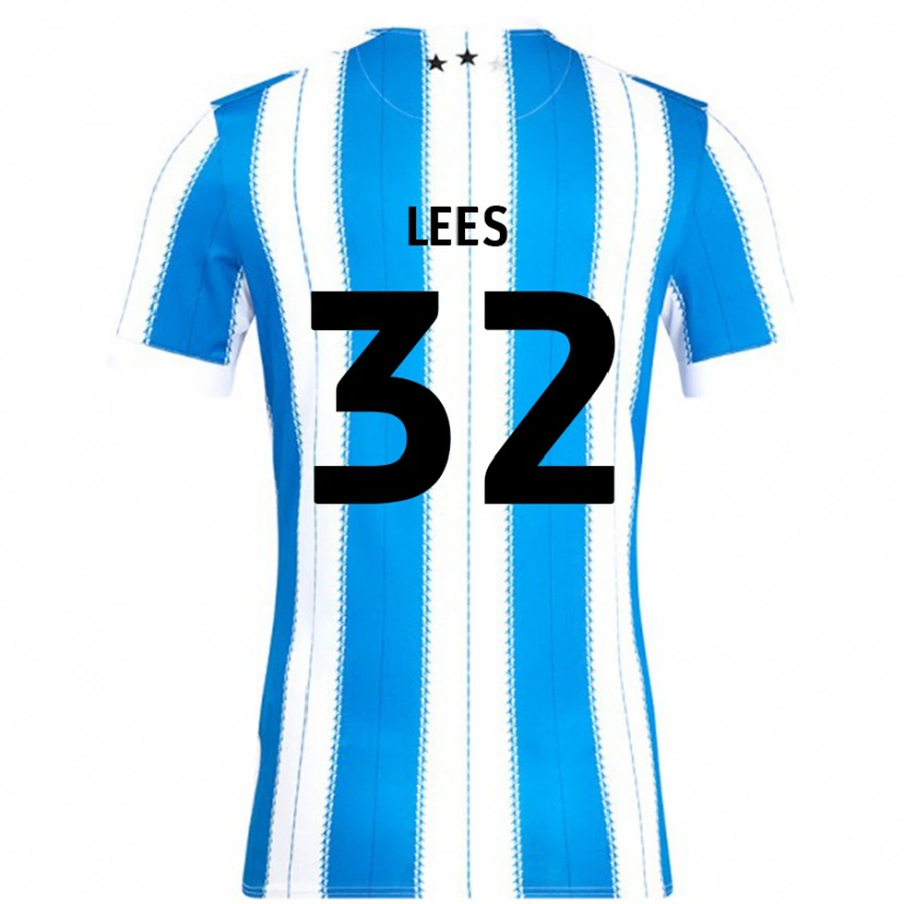 Danxen Men Tom Lees #32 Blue White Home Jersey 2024/25 T-Shirt