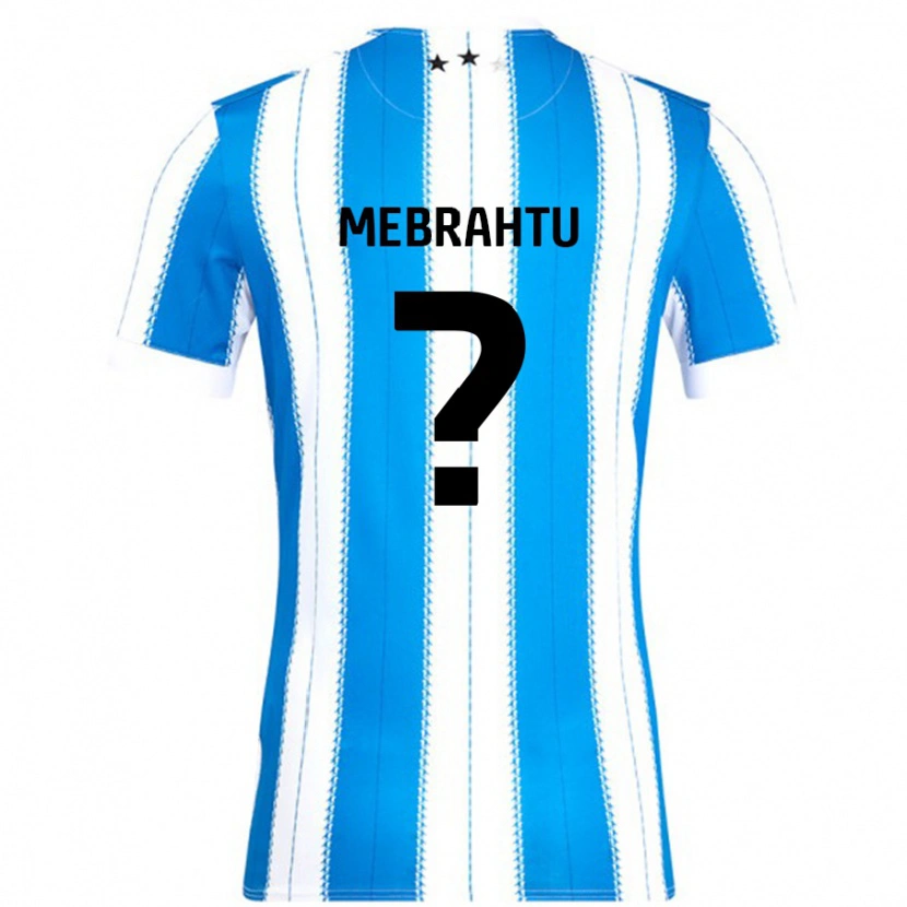 Danxen Men Milkyas Mebrahtu #0 Blue White Home Jersey 2024/25 T-Shirt