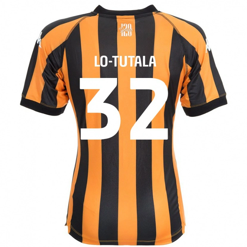 Danxen Men Thimothée Lo-Tutala #32 Black Amber Home Jersey 2024/25 T-Shirt