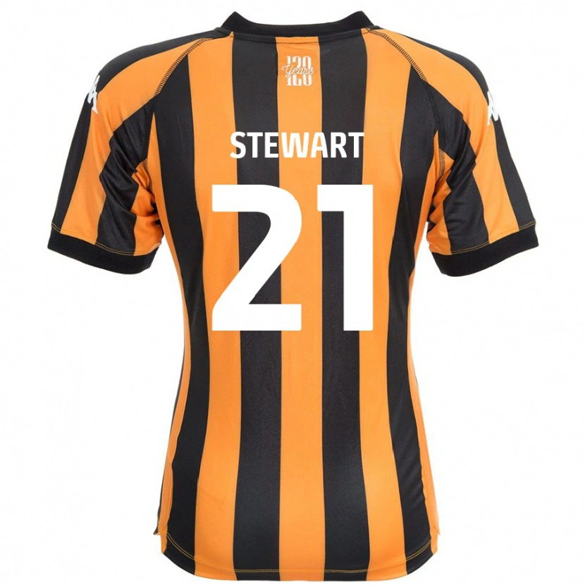 Danxen Men Alice Stewart #21 Black Amber Home Jersey 2024/25 T-Shirt