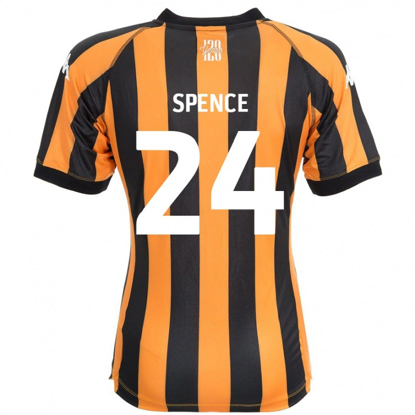 Danxen Men Emily Spence #24 Black Amber Home Jersey 2024/25 T-Shirt